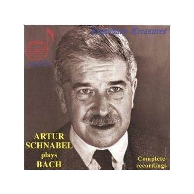 Legendary Treasures - Artur Schnabel plays Bach  (CD) IMPORT
