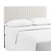 Keira Full / Queen Performance Velvet Headboard - East End Imports MOD-6095-IVO