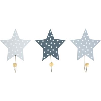 JAKO-O Wandhaken Sterne, grau