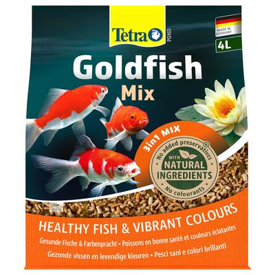 4l Tetra Pond Goldfish Mix Tetra Teichfischfutter