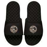 Men's ISlide Black Toronto Blue Jays Camo Logo Slide Sandals