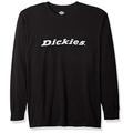 Dickies Men's Long Sleeve Graphic Tee T-Shirt, Black, Large