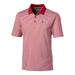 Men's Cutter & Buck Red Boston Sox Big Tall Forge Tonal Stripe Polo