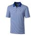 Men's Cutter & Buck Royal Texas Rangers Big Tall Forge Tonal Stripe Polo