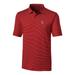 Men's Cutter & Buck Red St. Louis Cardinals Big Tall Forge Pencil Stripe Polo