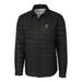 Men's Cutter & Buck Black Pittsburgh Pirates Big Tall Rainier Shirt Jacket