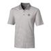 Men's Cutter & Buck Gray Cincinnati Reds Big Tall Forge Tonal Stripe Polo