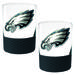 Philadelphia Eagles 2-Pack 14oz. Rocks Glass Set with Silcone Grip