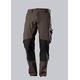 BP 1861-620-4832-50s Super-Stretch-Hose für Männer, Schlanke Silhouette mit höherer Taille am Rücken, 250,00 g/m² Stoffmischung mit Stretch, braun/schwarz, 50s