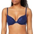 Triumph Body Make-Up Blossom WPM, Women's Everyday Bra, Blue (Deep Water Wg), 34D UK (75D EU)