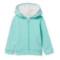 Amazon Essentials Mädchen Fleece-Kapuzenpullover mit Reißverschluss, Aquablau, 14-16 Jahre