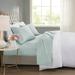 Beautyrest 600 Thread Count Cooling Cotton Blend 4-Piece Sheet Set Cotton in Green | Full | Wayfair BR20-0998