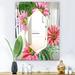 East Urban Home Garland Sweet 17 Traditional Accent Mirror Metal | 24 H x 32 W x 0.24 D in | Wayfair 72AE3B21063D4A53BDBCDFC81184FC09