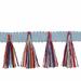 Eastern Accents Paloma Fringe Fabric in Blue | 2.25 W in | Wayfair PFR045