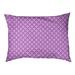 Tucker Murphy Pet™ Campion Geometric Outdoor Dog Pillow Polyester in Pink/Indigo | 17 H x 52 W x 17 D in | Wayfair 79CD372999B14F8A93C0BDE27AB13299