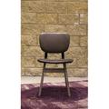 Union Rustic Lanham Dining Chair Faux Leather/Upholstered in Brown | 34 H x 19 W x 21.25 D in | Wayfair 55AB7DE495464CC3BD69833E9CDADD51