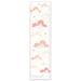Harriet Bee Evalyn Clouds Personalized Growth Chart Canvas in Pink/White | 39 H x 10 W in | Wayfair ED19235E240D401691723EA97D550704
