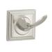 Weslock Florence Wall Mounted Robe Hook Metal in Gray | 2.25 H x 2.25 W x 2.25 D in | Wayfair WH-7401SN