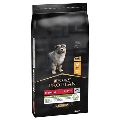 12kg PURINA PRO PLAN Medium Puppy Healthy Start Hundefutter trocken