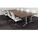 60" x 132" Modular Flip & Stow Conference Table