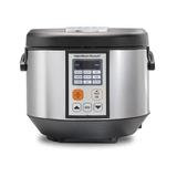 Hamilton Beach® Digital MultiCooker Nonstick Pot Stainless Steel/Aluminum/Plastic in Black/Gray | 9.5 H x 11 W x 12.5 D in | Wayfair 37523