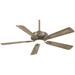 Minka Aire Contractor 52 Inch Ceiling Fan with Light Kit - F556L-BNK