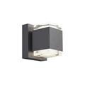 Visual Comfort Modern Collection Voto 6 Inch Tall 2 Light LED Outdoor Wall Light - 700OWVOT8306HUDUNVSSP