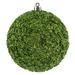 Vickerman 531990 - 4.75" Celadon Beaded Ball Christmas Tree Ornament (6 pack) (N185754D)