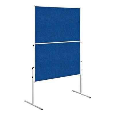 Moderationstafel »ECONOMY« Filz klappbar blau, Legamaster, 194 cm
