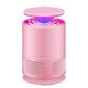 ZHANG Electronic Mosquito Killer, Insect Trap Indoor Mosquito Trap, Mosquito Killer With Electric Vacuum Fan, LED UV Without Chemicals (color : Pink)