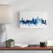 Wrought Studio™ Chicago Illinois Skyline II by Michael Tompsett - Wrapped Canvas Graphic Art Print Canvas | 12 H x 19 W x 2 D in | Wayfair