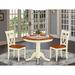 Red Barrel Studio® Eleanna Springs 2 - Person Rubberwood Solid Wood Dining Set Wood in Red/Brown | Wayfair 6292727D9BDA44C596D250C1773B8DCB