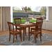 August Grove® Kronos 5 Piece Extendable Solid Wood Dining Set Wood in Brown | Wayfair 937F51C3B48D4E3F86D596029B55851E