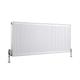 Milano Compact - Modern White Type 11 Central Heating Horizontal Single Panel Convector Radiator - 600mm x 1400mm