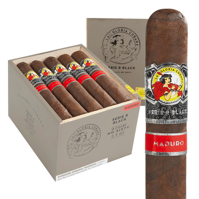 La Gloria Cubana Serie R Black Maduro No.60 - Box of 18