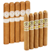 Double Down 90+ Rated 10 Connecticut Sampler Montecristo VS Macanudo - SAMPLER (10)