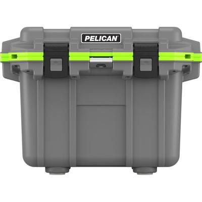 Pelican IM Elite Cooler Gray/Green 30 QT 30Q-1-DKG...