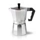 Cafe Ole ECM-12 Café Olé Italienischer Espressokocher aus Aluminium – 12 Mokkatassen/ 480 ml, Aluminum