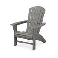 Trex Outdoor Yacht Club Curveback Adirondack Chair in Gray | 40.5 H x 31.25 W x 34.38 D in | Wayfair TXAD610SS