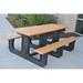 Frog Furnishings ADA Park Place Outdoor Table | Wayfair PB6CEDPARKPADA