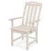 Trex Outdoor Yacht Club Dining Arm Chair Plastic/Resin in Brown | 38.44 H x 24.81 W x 25.5 D in | Wayfair TXD230SC