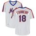 Darryl Strawberry New York Mets Autographed Mitchell and Ness White 1986 World Series Jersey