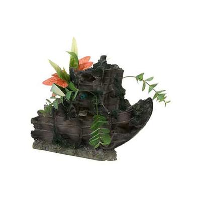 Penn Plax Sunken Gardens Shipwreck Bow Aquarium Decor