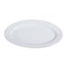 Yanco Abco Platter 10.5 W in Porcelain China/All Ceramic in White | 15"L x 10.5"W x 1.25" H | Wayfair AC-51