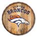 Denver Broncos 24'' Established Date Barrel Top