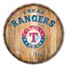Texas Rangers 24'' Established Date Barrel Top