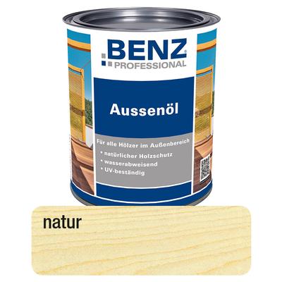 BENZ PROFESSIONAL Aussenöl Holzschutzmittel, 0,75 l, Natur Image