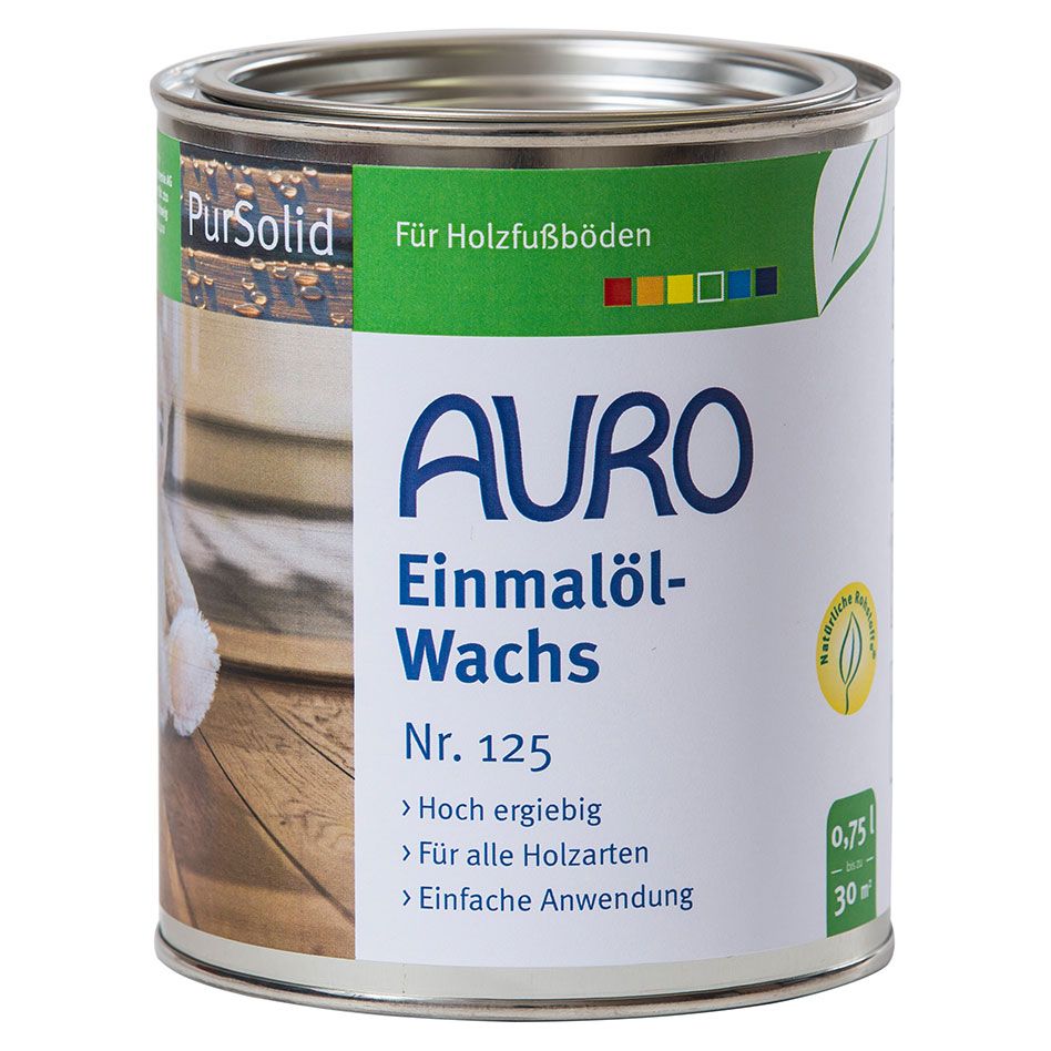 AURO Einmalöl-Wachs Nr.125 Holzschutzmittel Image