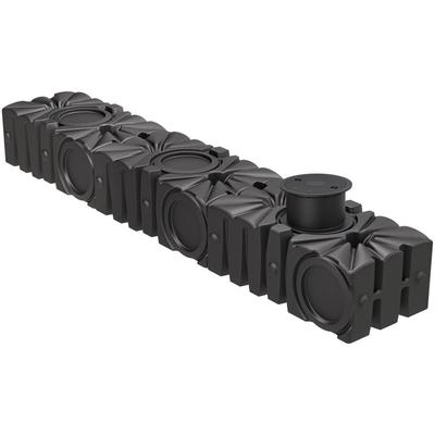 ACO Rain4me Zisterne Haus und Garten Professional Zisterne Regenwassertanks, 669x124x85 cm, 6000 L,liegend