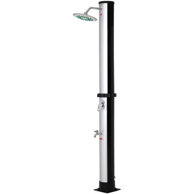 Monzana® Solardusche Gartendusche Abdeckung Pooldusche Dusche 35 Liter 216cm 60°C UV-beständiger Image